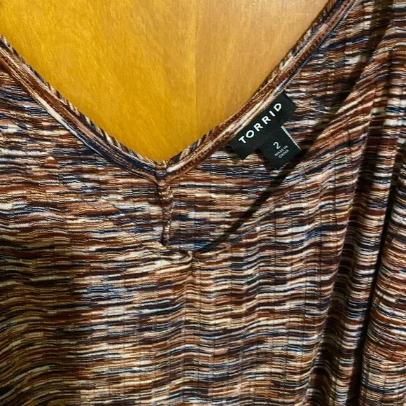 Torrid Brown Tan Spaghetti Strap Maxi Dress - Picture 3 of 3